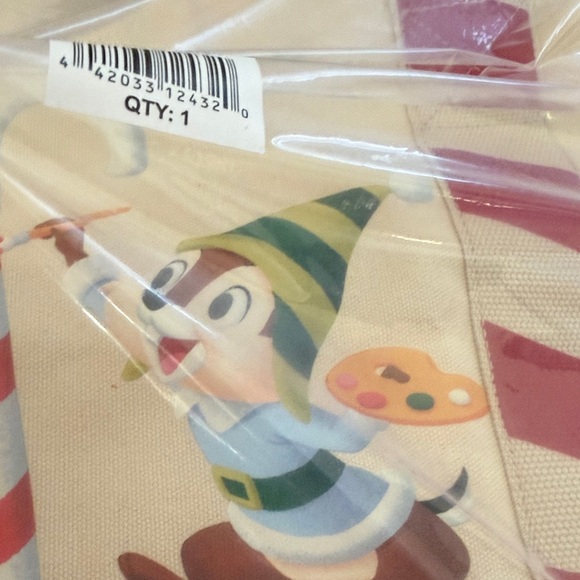 Disney Festive Cream and Red Chip and Dale Bag - Picture 4 of 4